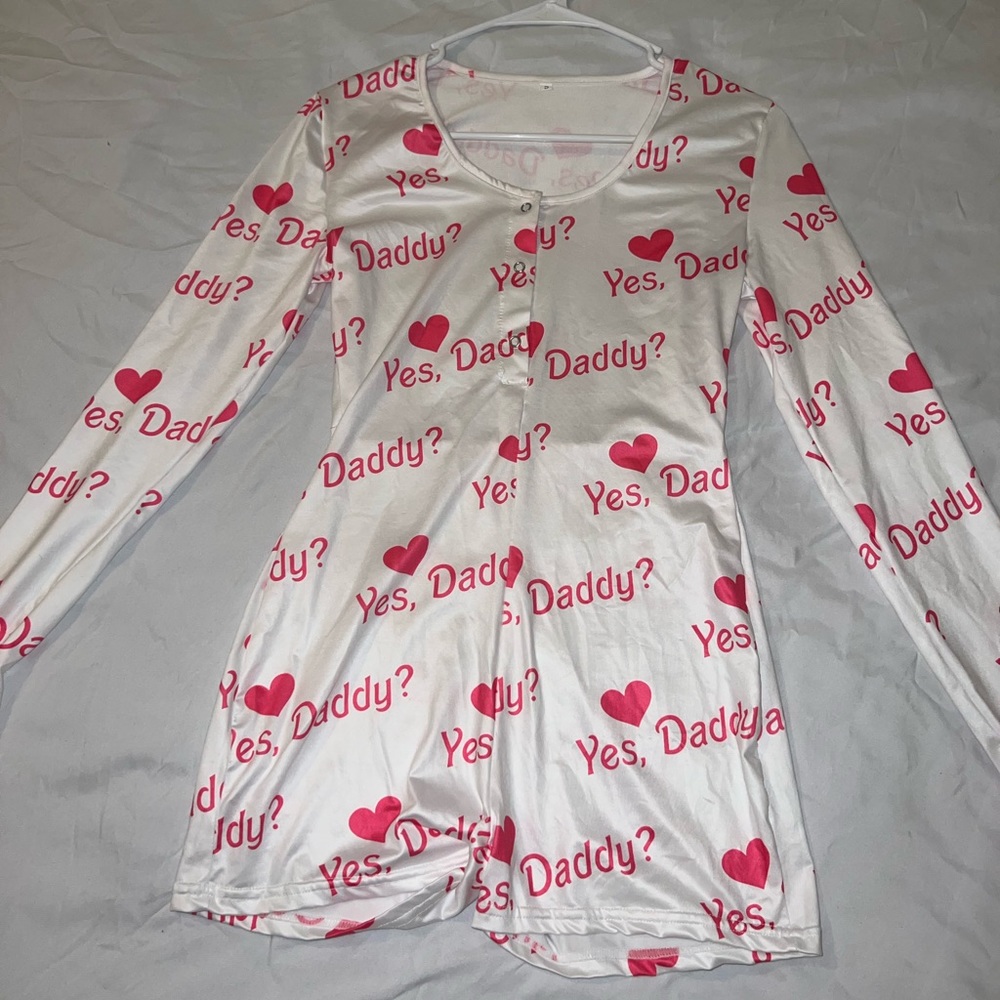 “Yess daddy?” nightwear